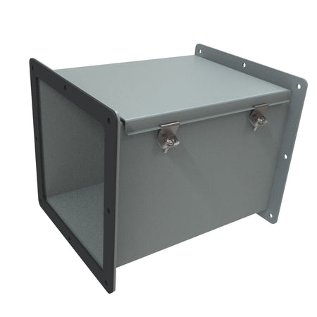 Hammond 1487 Type 12 Pull-Through Wireway — 8 x 8 in - Nema Supply