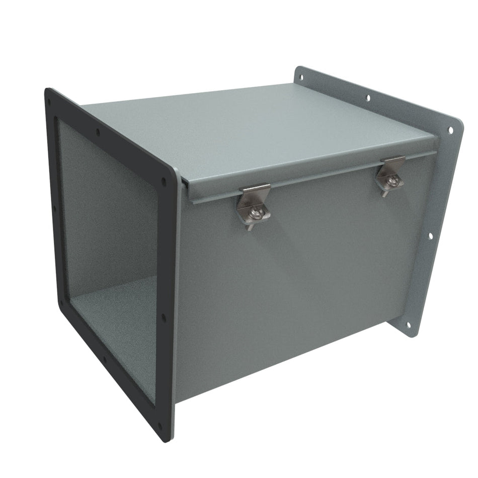 Hammond 1487 Type 12 Pull-Through Wireway — 8 x 8 in - Nema Supply