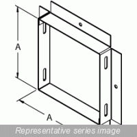 Hammond CWG Box Adapters — representative manufacturer image; size and finish may vary