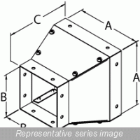 Hammond CWG Reducers — representative manufacturer image; size and finish may vary