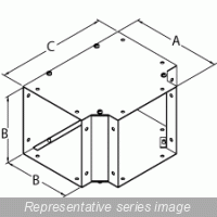 Hammond CWG Tee Fittings — representative manufacturer image; size and finish may vary