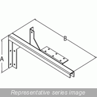 Hammond CWG Wall Bracket Hangers — representative manufacturer image; size and finish may vary
