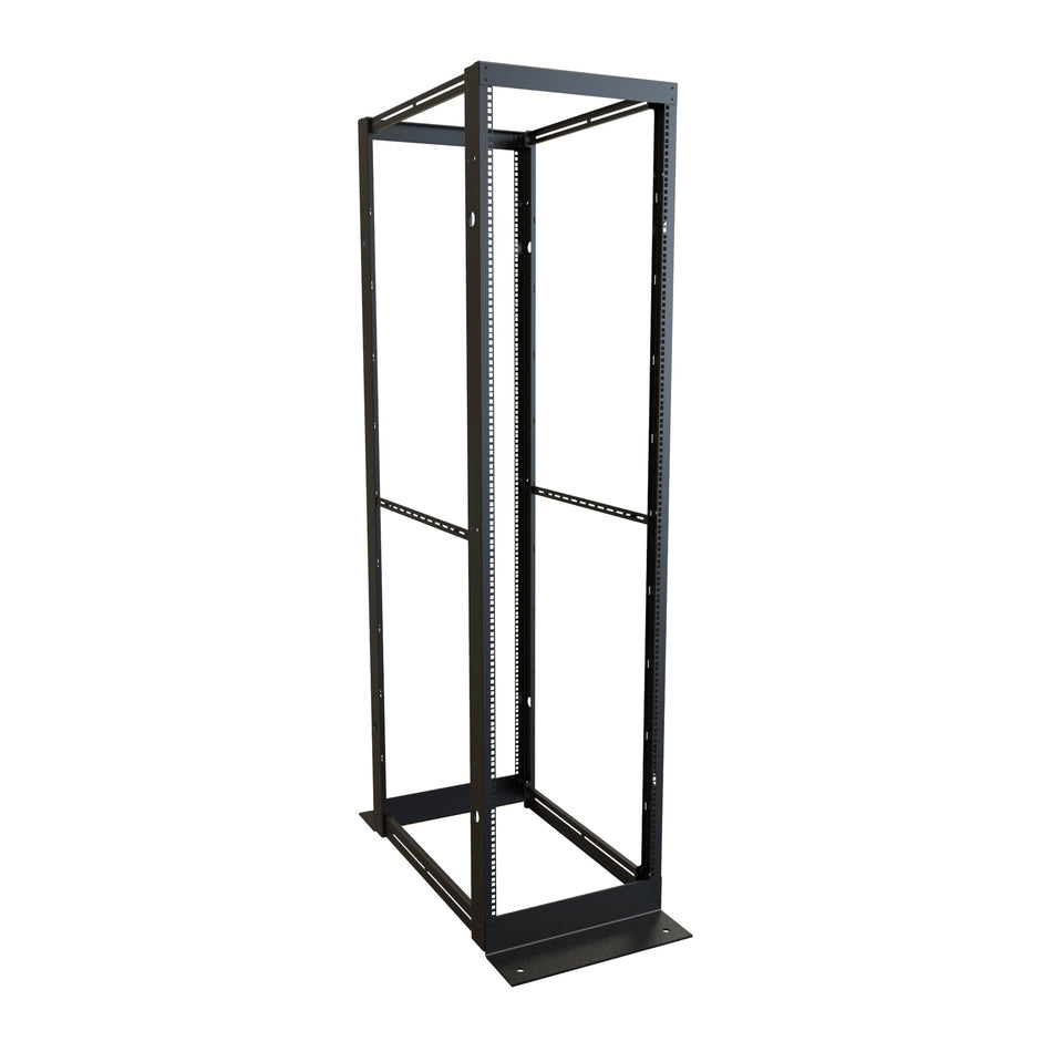 Hammond DC4R4448 44U 4-Post Rack — 32–48 in, Square-Hole Rails - Nema Supply