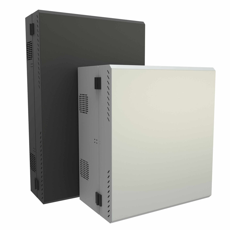Hammond HLP Series UL2416 Low - Profile Wall - Mount Rack Cabinet (4U, 6U & 8U) HLP Series Low - Profile Wall - Mount Rack Cabinet - Nema Supply