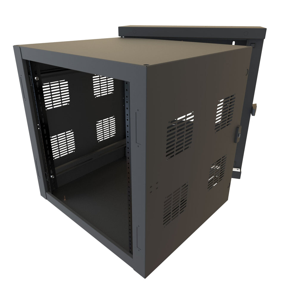 Hammond HWC Swing-Out Wall-Mount Rack Cabinets - Door Sold Separately - Nema Supply
