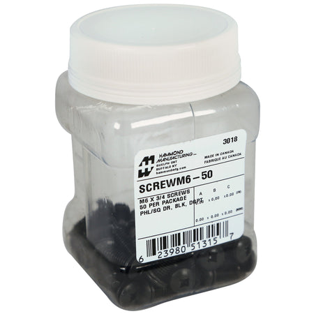 Hammond M6 Rack Screws - Nema Supply