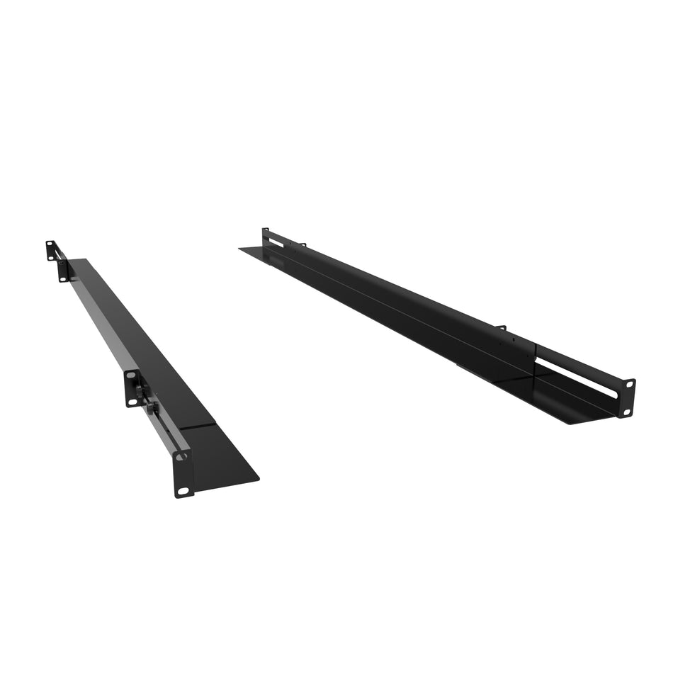 Hammond RAAB3648BK Adjustable Support Angles — 35.70–48 in, Pair - Nema Supply