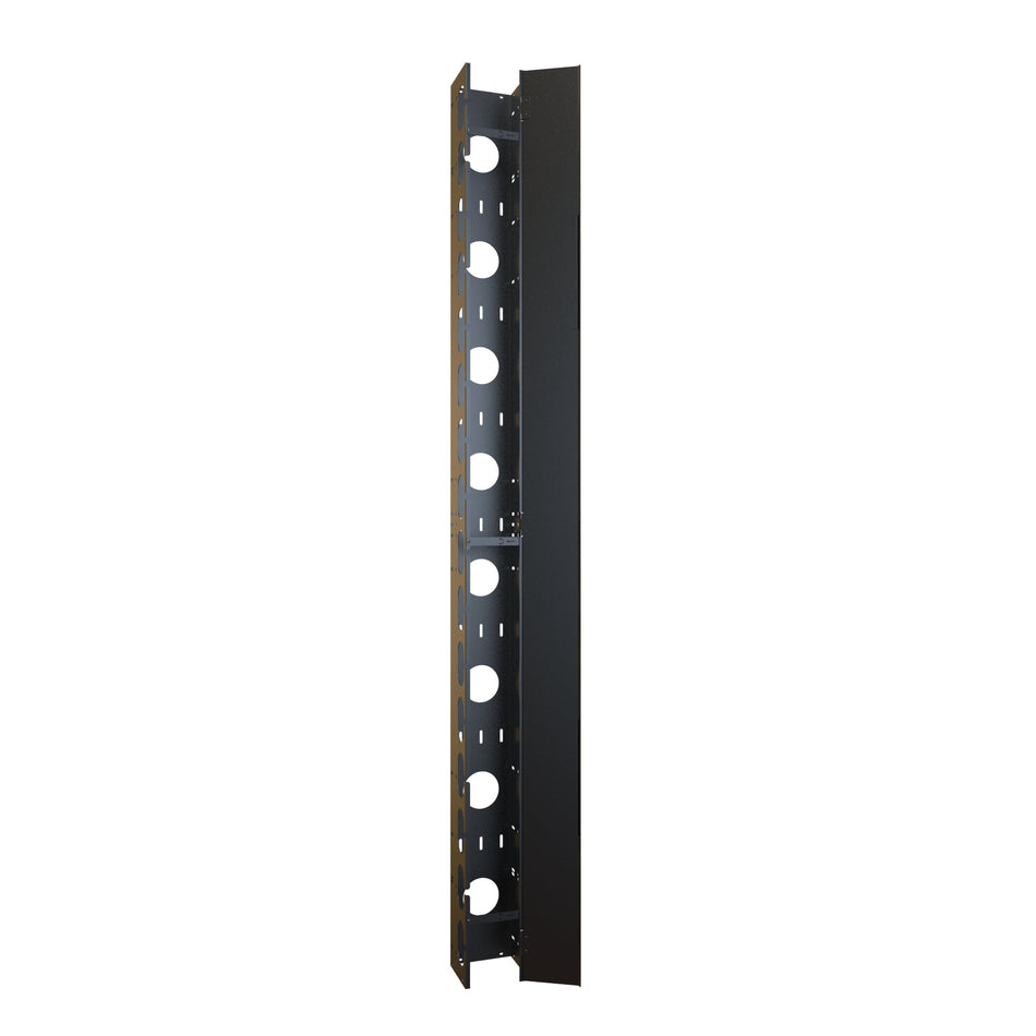 Hammond RB-VCM44 44U Vertical Cable Manager with Door - Nema Supply