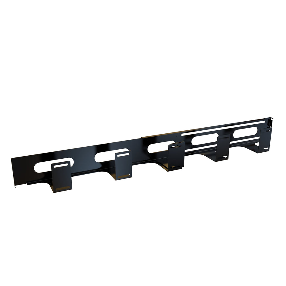Hammond RDCM2136BK Front-to-Rear Cable Manager — 21.5–36.5 in - Nema Supply