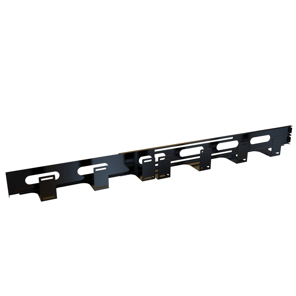 Hammond RDCM3348BK Front-to-Rear Cable Manager — 33.5–48.5 in - Nema Supply