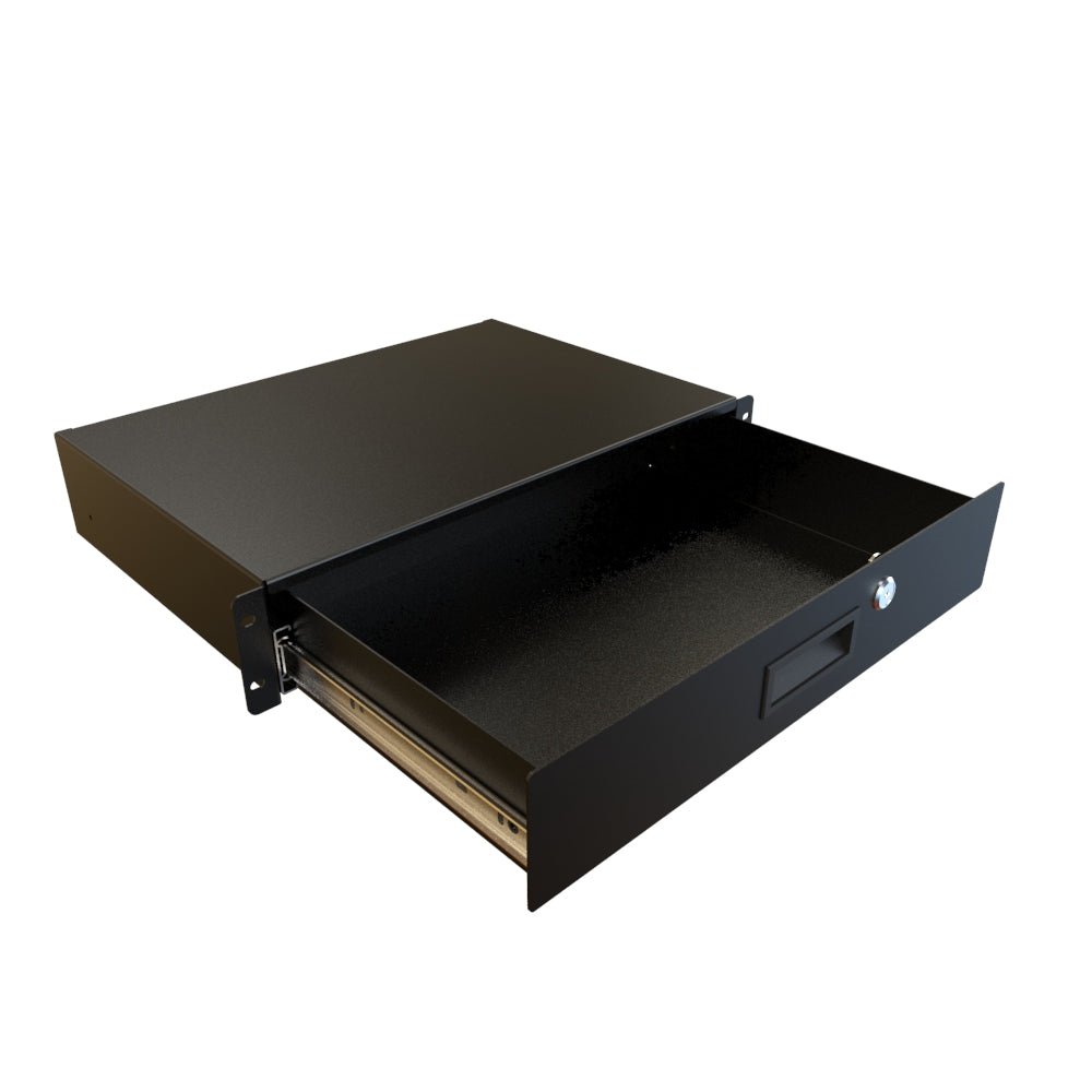 Hammond RDRW Locking Rack Drawers, 12-in Nominal Depth - Nema Supply