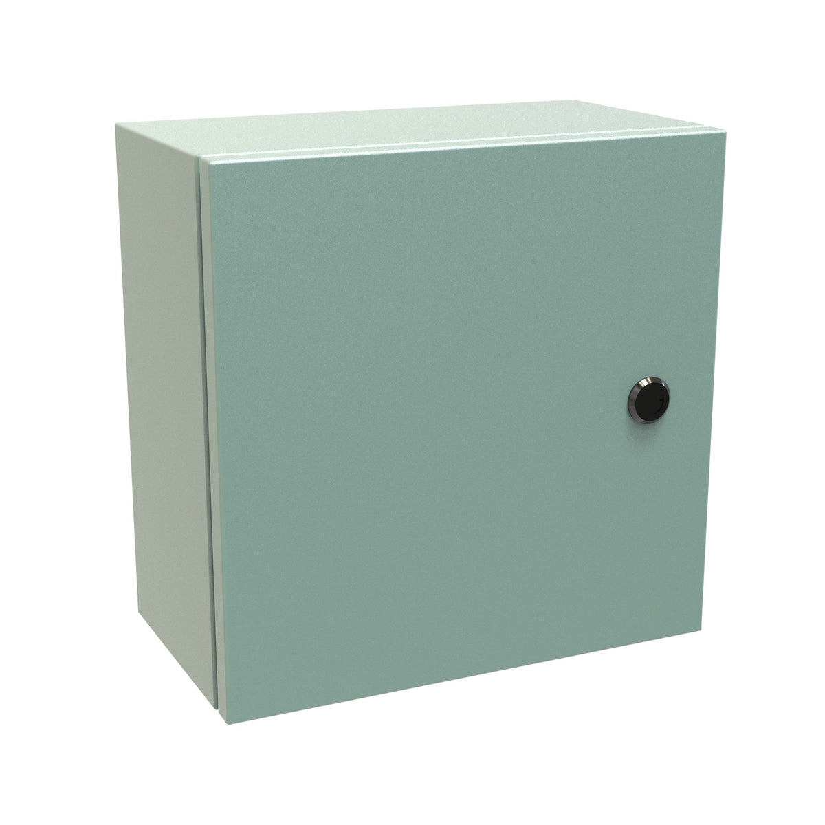 Hammond Type 4 Mild Steel Wallmount Enclosure Eclipse Series Hinge Door with Quarter Turn/Handle - Nema Supply