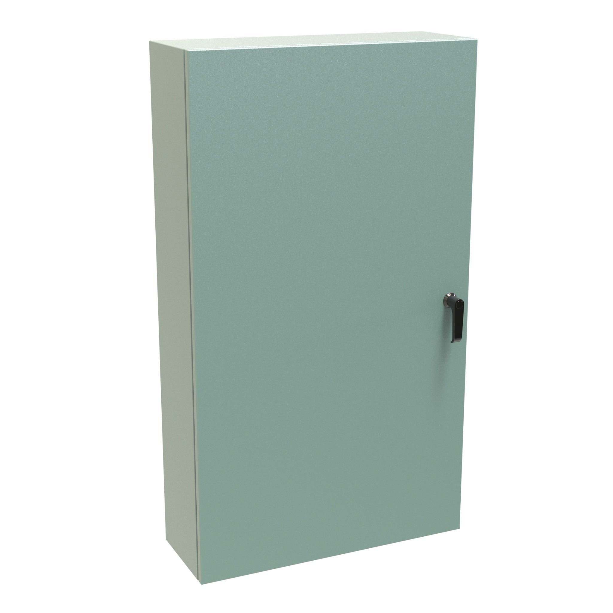 Hammond Type 4 Mild Steel Wallmount Enclosure Eclipse Series Hinge Door with Quarter Turn/Handle - Nema Supply