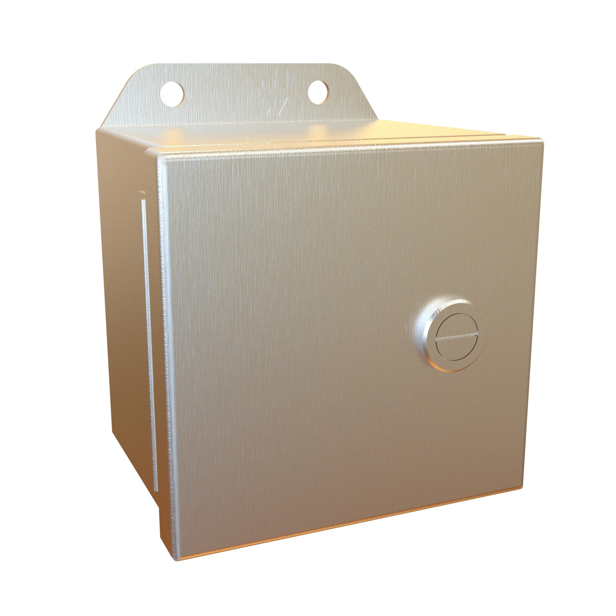 Hammond Type 4X Stainless Steel Junction Box Eclipse Junior Series Continuous Hinge Door with Quarter Turn - Nema Supply