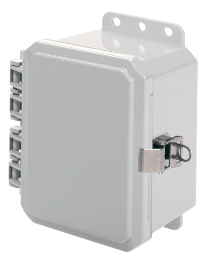 Integra Impact Series Polycarbonate Enclosure With Stainless Steel Locking Latch and Opaque Cover - Nema Supply