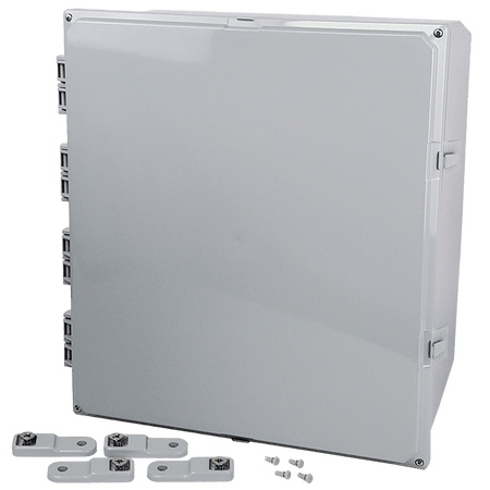Integra Premium Series NEMA 6P Polycarbonate Enclosure with Hinge Opaque Screw Cover - Nema Supply