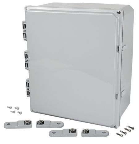 Integra Premium Series NEMA 6P Polycarbonate Enclosure with Hinge Opaque Screw Cover - Nema Supply