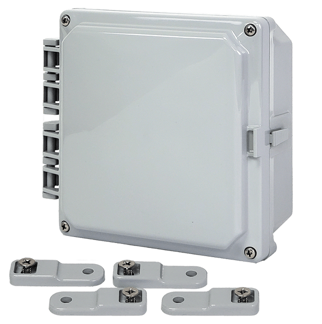 Integra Premium Series NEMA 6P Polycarbonate Enclosure with Hinge Opaque Screw Cover - Nema Supply