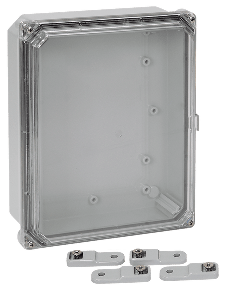 Integra Premium Series Polycarbonate Enclosure with Clear Screw Cover - Nema Supply