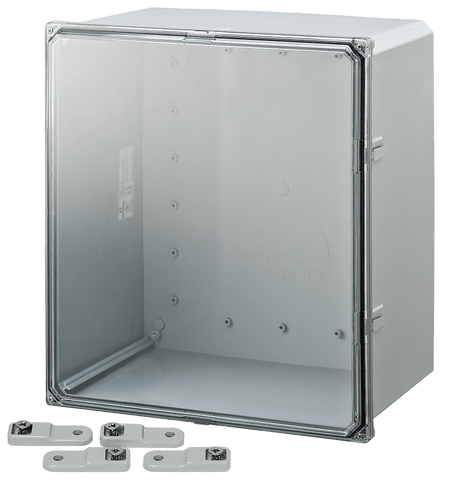 Integra Premium Series Polycarbonate Enclosure with Clear Screw Cover - Nema Supply
