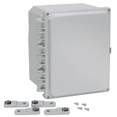 Integra Premium Series Polycarbonate Enclosure with Hinge Opaque Screw Cover - Nema Supply