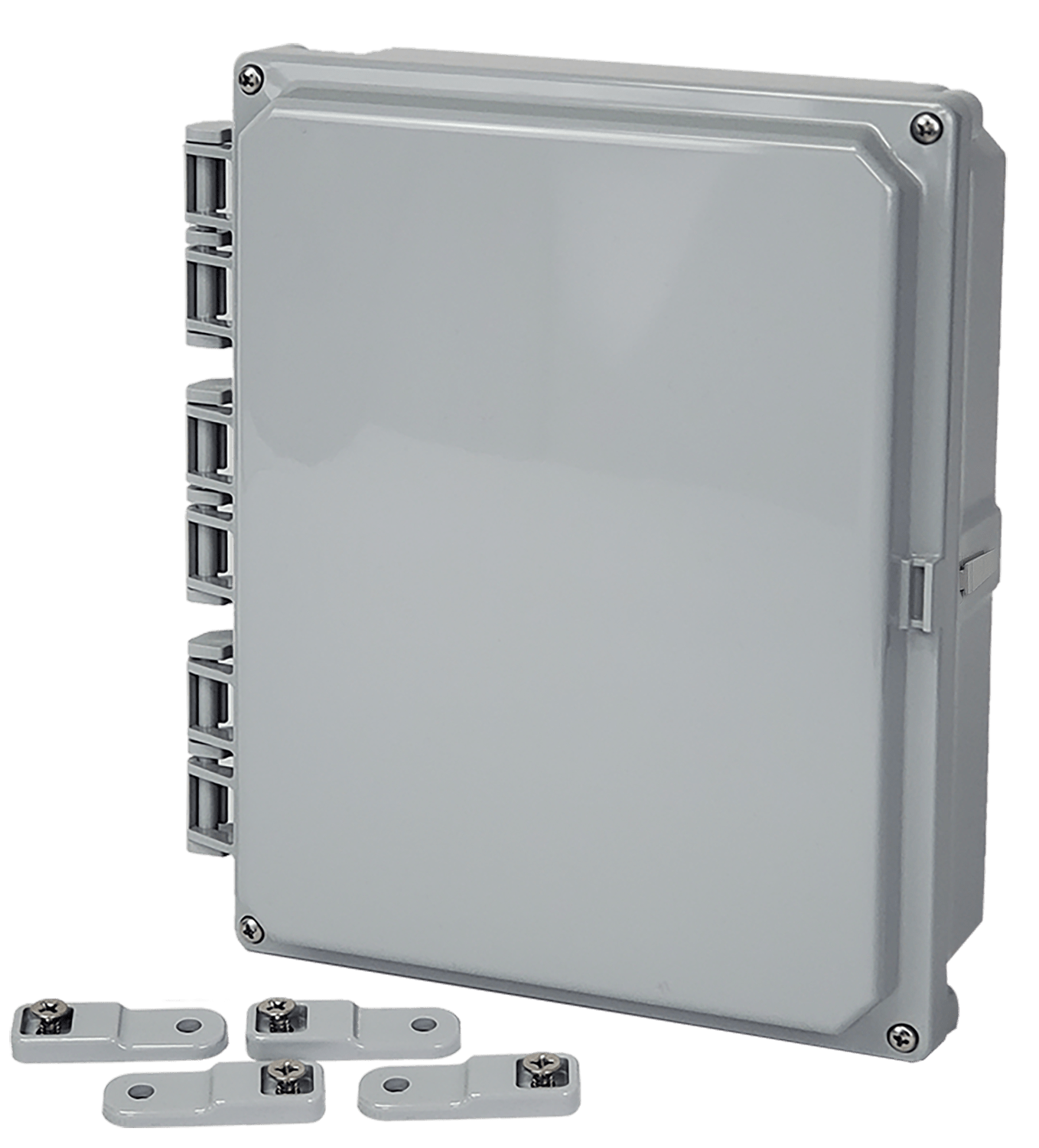 Integra Premium Series Polycarbonate Enclosure with Hinge Opaque Screw Cover - Nema Supply