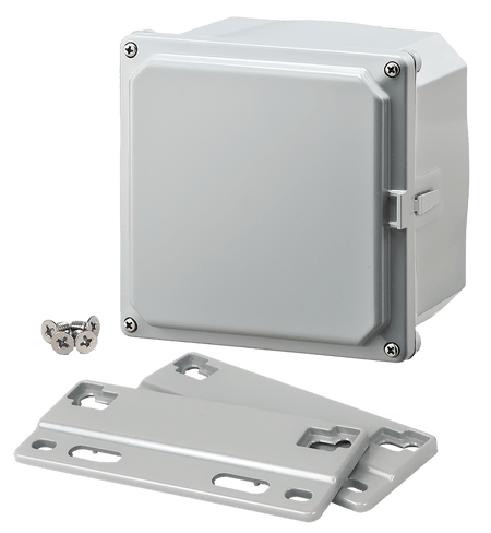 Integra Premium Series Polycarbonate Enclosure with Opaque Screw Cover and Mounting Flange - Nema Supply