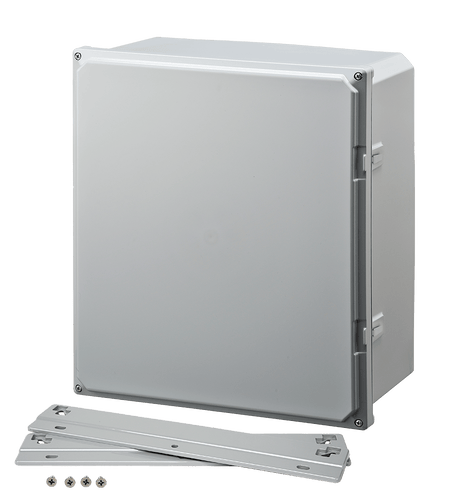 Integra Premium Series Polycarbonate Enclosure with Opaque Screw Cover and Mounting Flange - Nema Supply