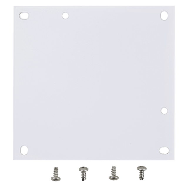 Integra Steel Impact Series Mounting Panels - White Powder Coated - Nema Supply