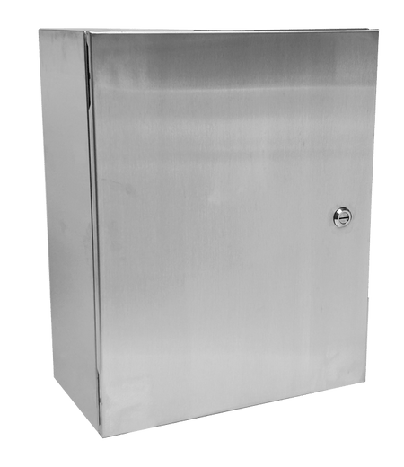 Integra StrongBox 304 Stainless Steel | PingeTM | Quarter Turn Latch | Bolted Tabs - UL/cUL NEMA Type 4X IP66 Enclsoure - Nema Supply