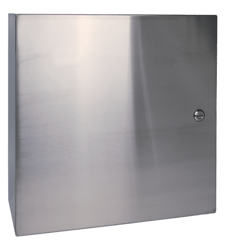 Integra StrongBox 304 Stainless Steel | PingeTM | Quarter Turn Latch | Bolted Tabs - UL/cUL NEMA Type 4X IP66 Enclsoure - Nema Supply