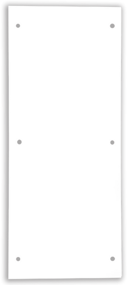 Integra White Powder Coated Steel Genesis Series Mounting Panels - Nema Supply