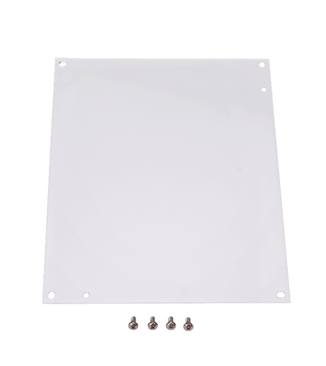 Integra White Powder Coated Steel Genesis Series Mounting Panels - Nema Supply