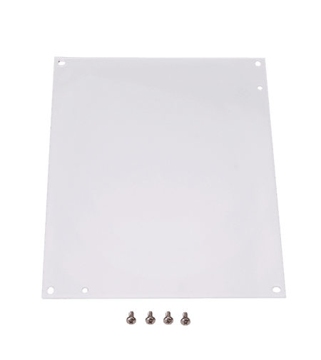 Integra White Powder Coated Steel Genesis Series Mounting Panels - Nema Supply