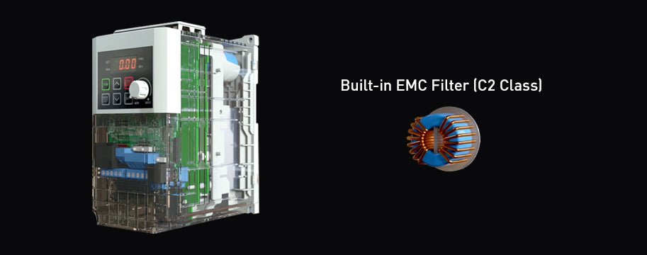 M100 LS Electric LSLV0004M100 - 1EOFNA 1/2 HP VFD (Single Phase 200 ~ 240 VAC) - Nema Supply