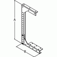 Hammond CW ceiling drop hanger manufacturer illustration
