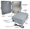 14x11x5 PC + ABS Weatherproof Power Box NEMA Enclosure with 120V Power Outlets
