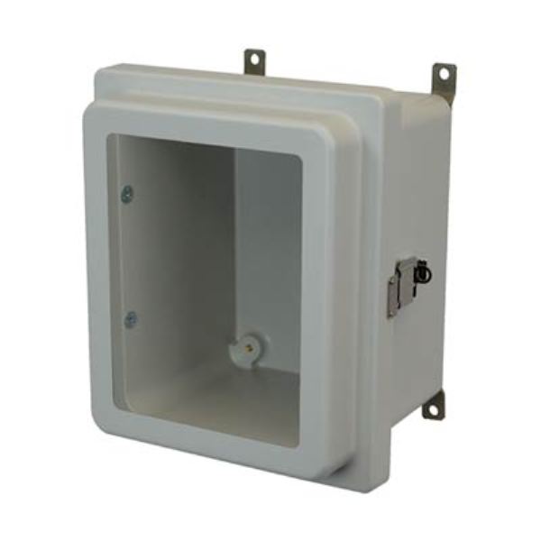 Fiberglass Enclosure Allied Moulded With Window