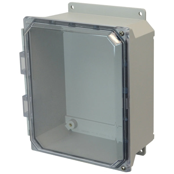 Ultra-Line Fiberglass Series Enclosure- Hinge Clear Screw Cover