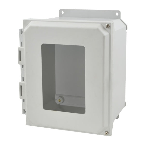 Ultra-Line Fiberglass Series Enclosure- Hinged Screw Cover With Window