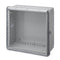 Genesis Series Polycarbonate Enclosure with Hinge Opaque Non-Metallic 3pt Locking Latch Cover Square