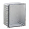 12X10X6 Premium Series NEMA 6P Polycarbonate Enclosure with Hinge Clear Screw Cover