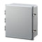 12X10X6 Premium Series Polycarbonate Enclosure with Hinge Opaque Locking Latch Cover