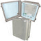Altelix 14x12x8 Insulated Fiberglass Weatherproof NEMA 4X Enclosure with 200W Heater & 120 VAC Outlets