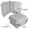 Altelix 14x12x8 Fiberglass Weatherproof NEMA 4X Enclosure with Blank Aluminum Mounting Plate