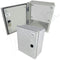 Altelix 12x10x6 NEMA 3X Fiberglass Weatherproof Enclosure with Steel Equipment Mounting Plate