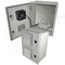 Altelix 16x12x8 Vented Fiberglass Weatherproof NEMA Enclosure with Cooling Fan, 200W Heater and 120 VAC Outlets