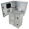 Altelix 16x16x8 Vented Fiberglass Weatherproof NEMA Enclosure with 120 VAC Outlets & 85°F Turn-On Cooling Fan