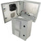 Altelix 16x16x8 Vented Fiberglass Weatherproof NEMA Enclosure with Cooling Fan and 120 VAC Outlets & Power Cord