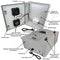 Altelix 20x16x8 Vented Fiberglass Heated Weatherproof NEMA Enclosure with 120 VAC Outlets, Power Cord, 200W Heater & Dual 85°F Turn-On Cooling Fans